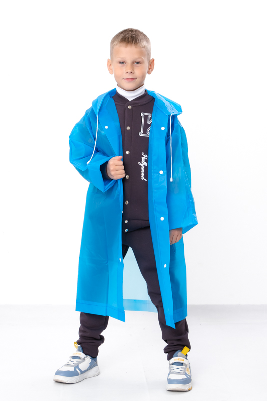 Дощовик дитячий з капюшоном